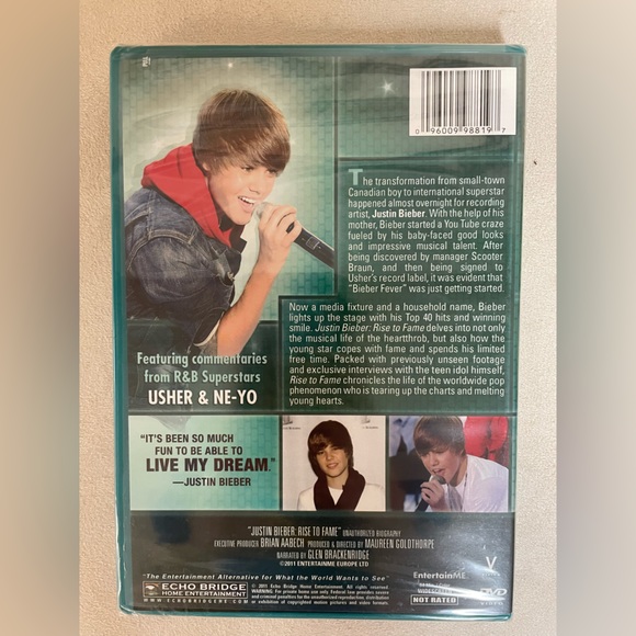 Justin Bieber DVD - Picture 2 of 2